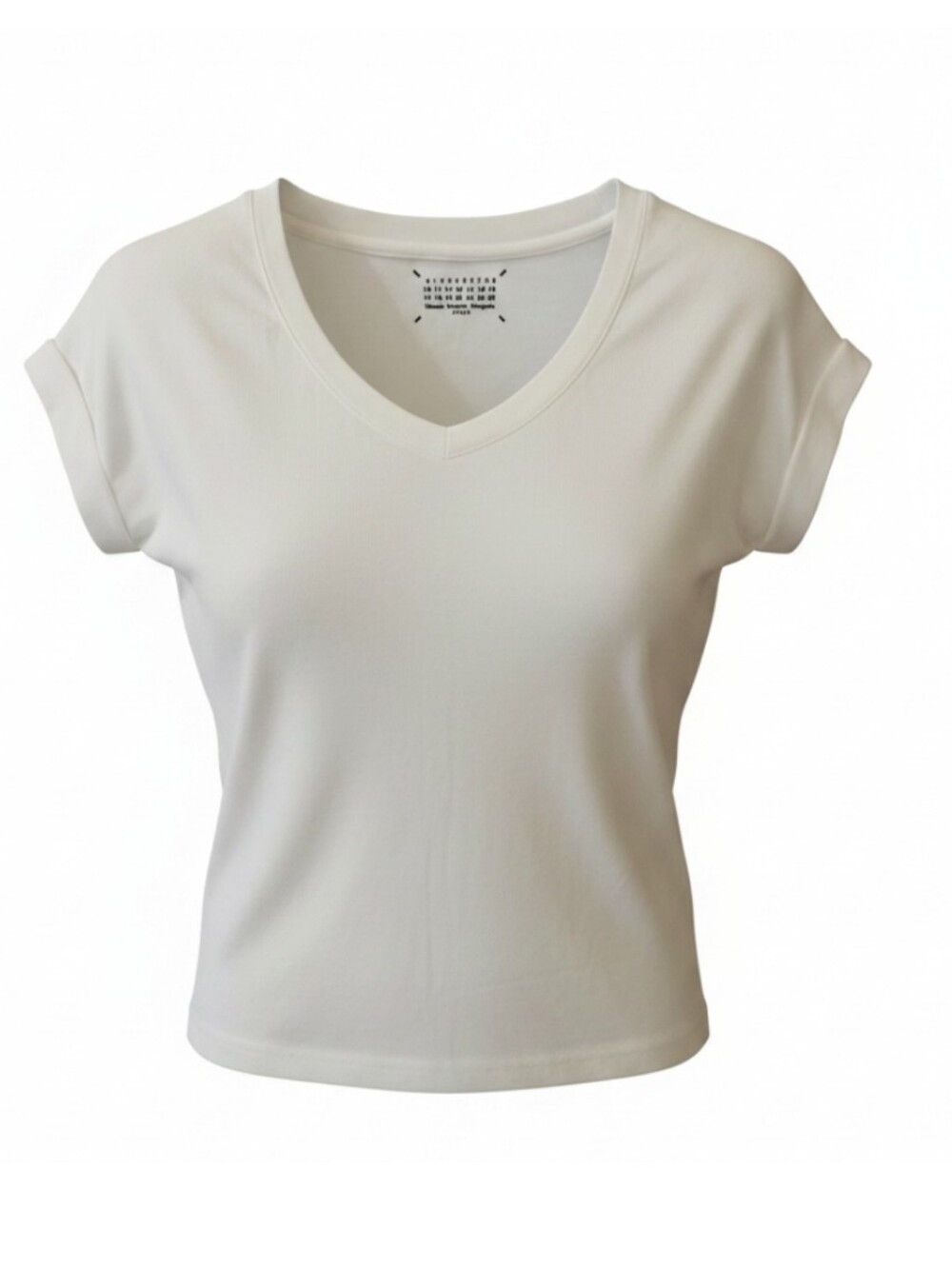 Maison Martin Margiela Cream Short Sleeve Crewneck Tee